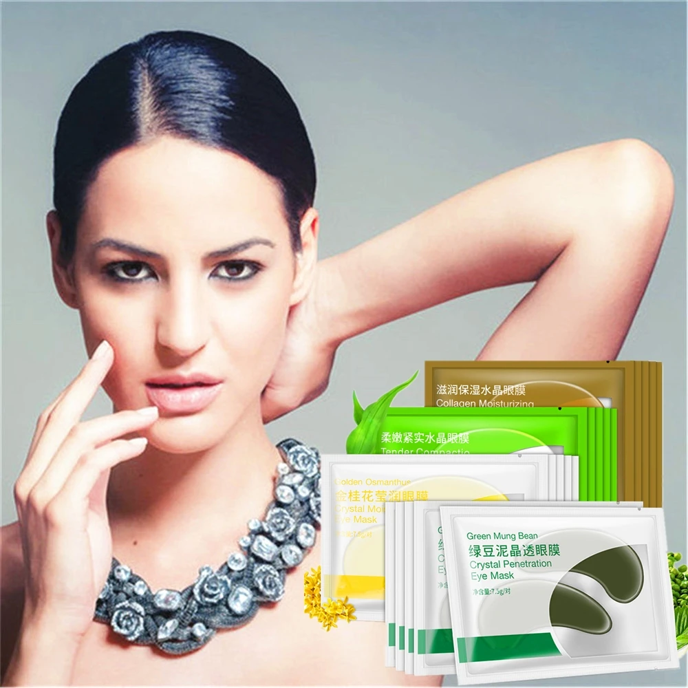 

DISAAR Newly Anti-aging Collagen Eye Mask Black Anti-aging Fine lines Fruit Moisturizing Essence Eye Patch Dark Circles