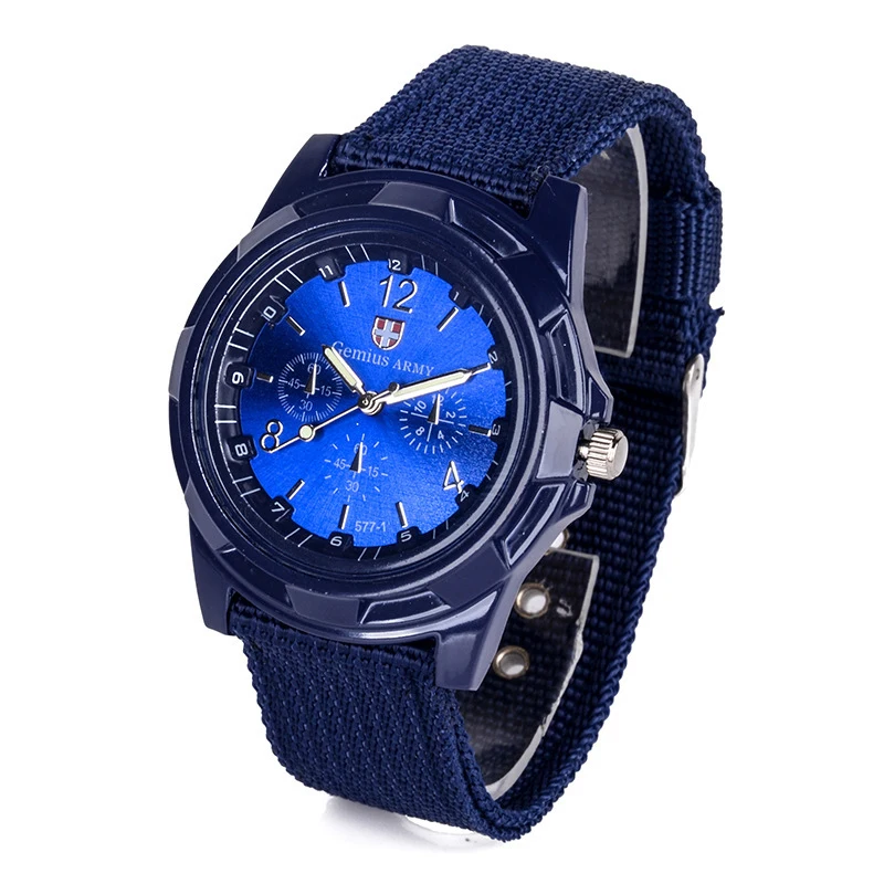 2019 drop shipping Men Nylon band Military watch Gemius Army watch High Quality Quartz Movement Men sports watch Casual wristwatches (5)