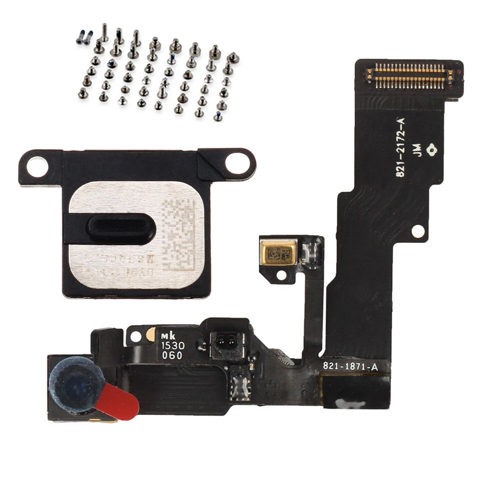 for iPhone 6 6Plus 6s 6s Plus Front Facing Camera Proximity Light Sensor Flex Cable with earpiece speaker + full set screws for iPhone 6 6Plus 6s 6s Plus Front Facing Camera Proximity Light Sensor Flex Cable with earpiece speaker + full set screws