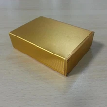 Алюминиевый сплав корпус инструмента Электрический корпус коробка DIY 74X29X100 мм