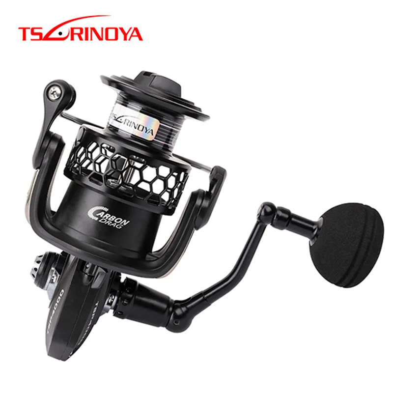 Tsurinoya TSP4000 5000 5 2: 1 12 кг тяга спиннинговая рыболовная Катушка 12BB спиннинг океан