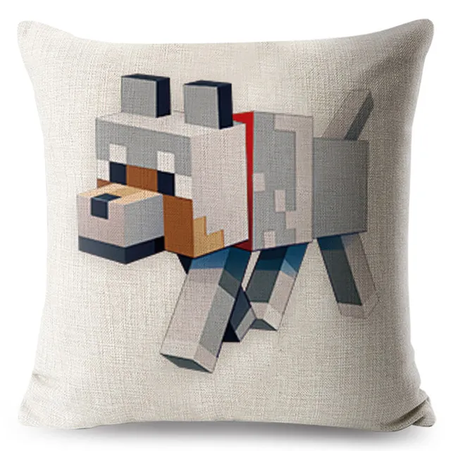 Buy Minecraft Steve Cushion Cover for Sofa Home Throw Pillow case Pillowcase