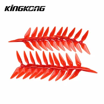 

Ormino 20Pairs kingkong 5051 5x5.1x3 3 Blade Racing Propeller 5.0mm Mounting Hole for FPV Racer RC Multicopter RC quadcopter Kit