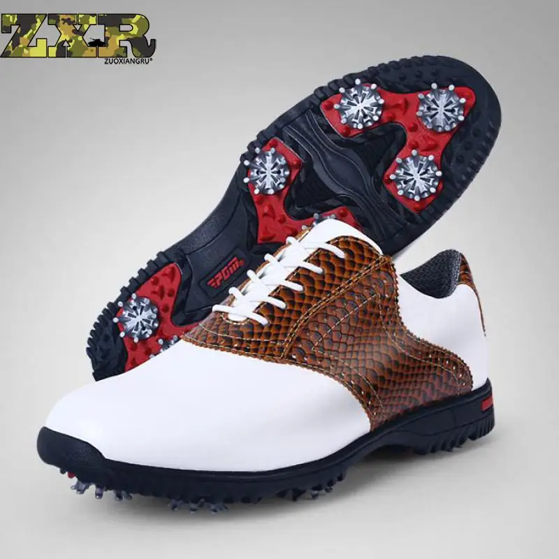 

Pgm Golf Shoes Men Genuine Counter Men's Sports Broken Nails Slip Breathable Waterproof Breathable Stitching Golf Shoes