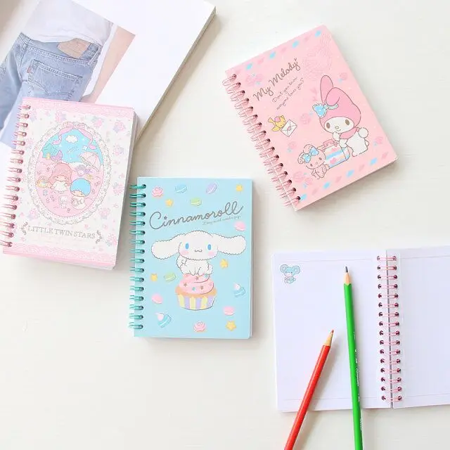 Милый японский мультяшный Мелодия cinnamoroll Альбом DIY Craft|Наклейки| |