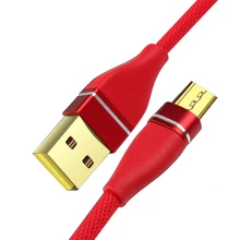 Micro USB кабель 2.4A Быстрая зарядка USB кабель для передачи данных для samsung для Xiaomi usb кабель для зарядки Microusb кабель для зарядного устройства