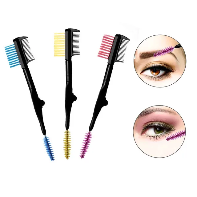 Cheap Double Sided Eyebrow Brush Eyelash Comb Mascara Separator Beauty Cosmetic Eeyebrow Makeup Brushes For Eyes Beauty Makeup Tools Cheap Double Sided Eyebrow Brush Eyelash Comb Mascara Separator Beauty Cosmetic Eeyebrow Makeup Brushes For Eyes Beauty Makeup Tools