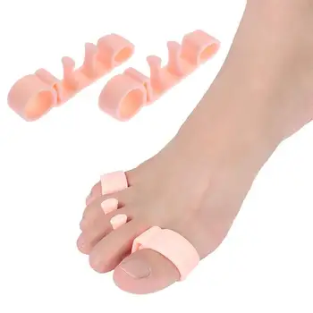 

1 Pair Bunion Relief Toe Separators Splint Corrector Hallux Valgus Overlapping Treatment Bunion Corrector Big Toe Straightener