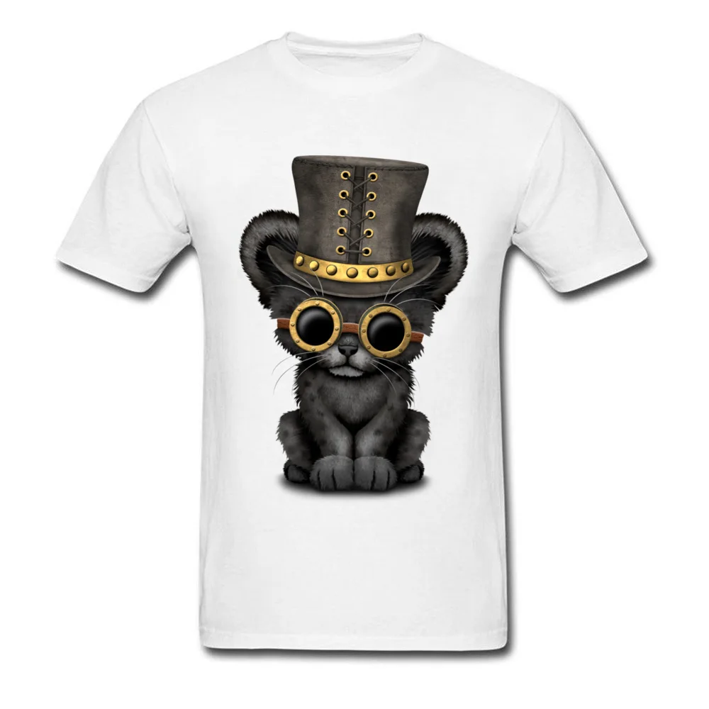 Steampunk Black Panther Cub_white