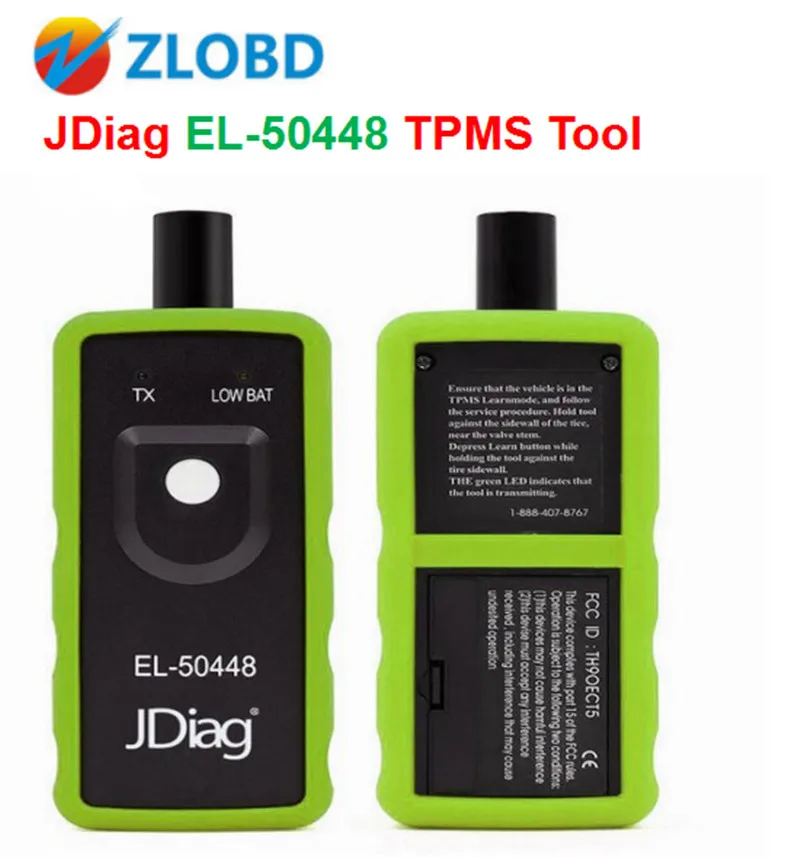 JDiag EL-50448 Автомобильный датчик давления в шинах JDiag 50448 TPMS инструмент активации forGM/Opel EL 50448 работает на всех