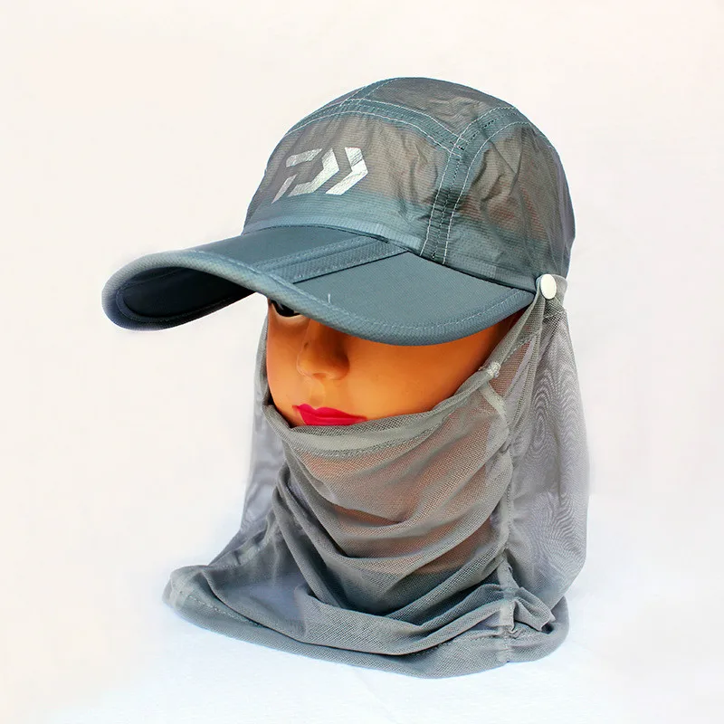 

2018 Daiwa New Arrival Summer Fishing Cap Quick-dry Uv Protection Hat Summer Outdoor Cap Fishing Cap Breathable Hat
