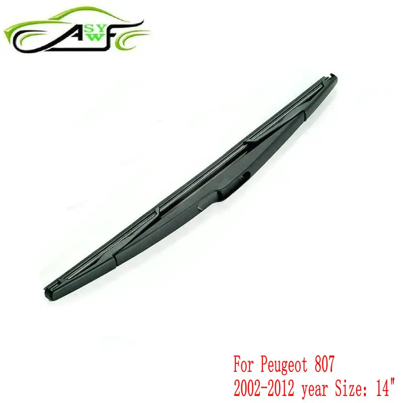 

Car rear wiper blade back window wipers for Peugeot 807 (2002-2012) 14" Rear Windscreen Wiper