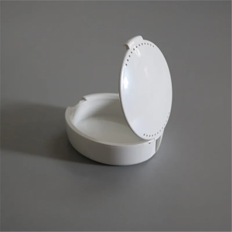 5 шт./лот Высококачественная пластиковая зубная шкатулка с зеркалом для хранения протеза коробка для ложного контейнер для вставных зубов