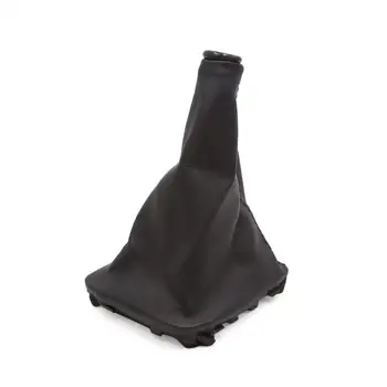 

uxcell Black Faux Leather Car Manual Gear Shift Knob Boot Dust Cover for Hyundai Elantra