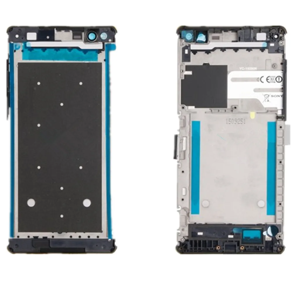 

For Sony Xperia C5 Ultra E5553 Front Housing LCD Frame Bezel Plate Replacement!!
