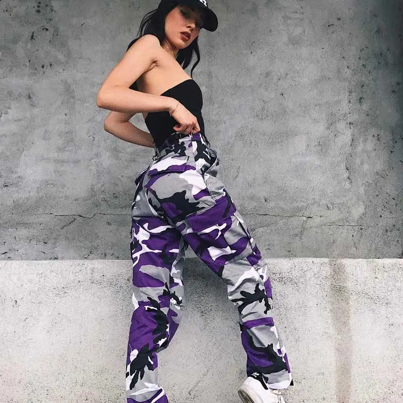 5XL Женские брюки с высокой талией Pantalon Femme карго до щиколотки спортивные уличная