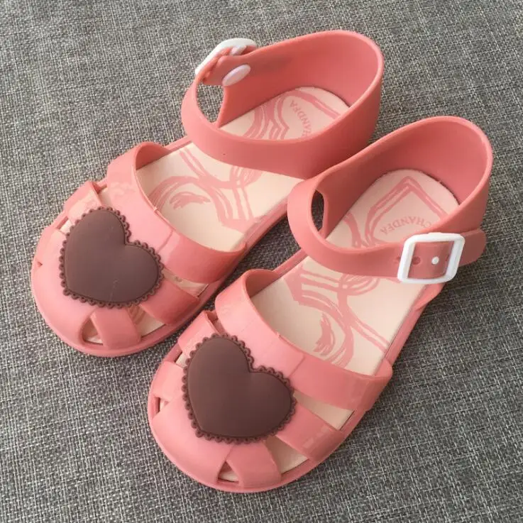 

2018 Children Girls Jelly Shoes Summer Water Sandals Fashion Beach Sandals Kids Leisure Non-Slip Slippers Princess Shoes