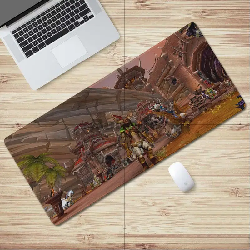 Babaite Лидер продаж битва над Azeroth геймером скорость мыши розничная маленький резиновый коврик для мыши большой коврик для мыши клавиатуры коврик - Цвет: Lock Edge 40X90cm