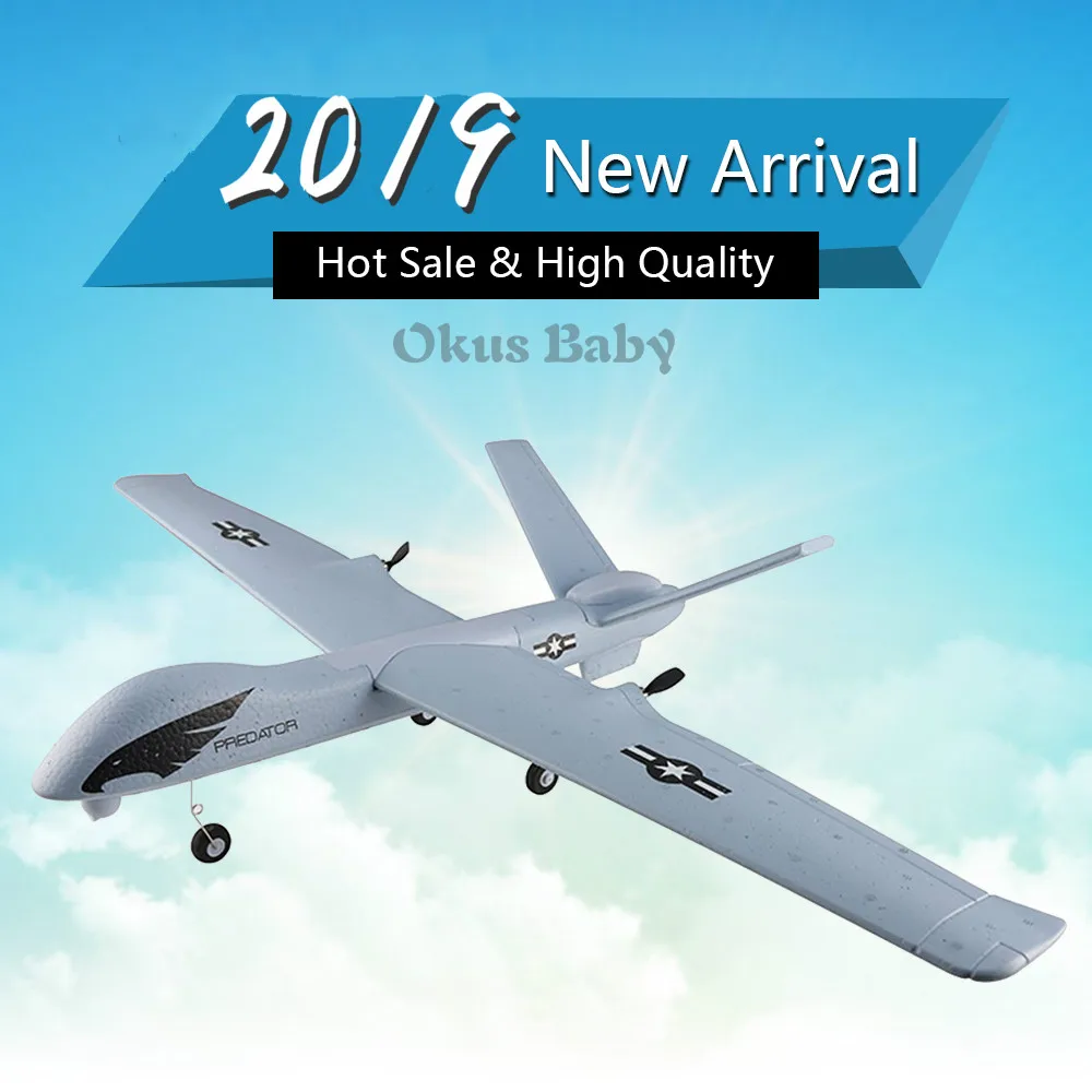 RC Airplane Plane 20 Minutes Fligt Time 150M Gliders 2.4G Flying Model with LED Hand Throwing Wingspan Foam Plan Toys Kids Gift