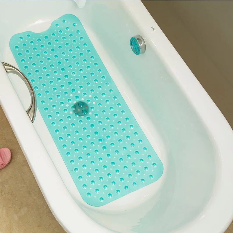 DINWIELL Bathtub Mats Non Slip Mildew Resistant Anti Bacterial Extra