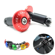 7 8 22 motorcycle handlebar cap font b motocross b font handle bar grips ends for