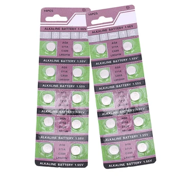 

Centechia Cheap Price 20x AG6 AG6 SR920SW SR69 SG6 371 605 1.55V Button Cell Battery Practical Button Coin Cell Alkaline Battery