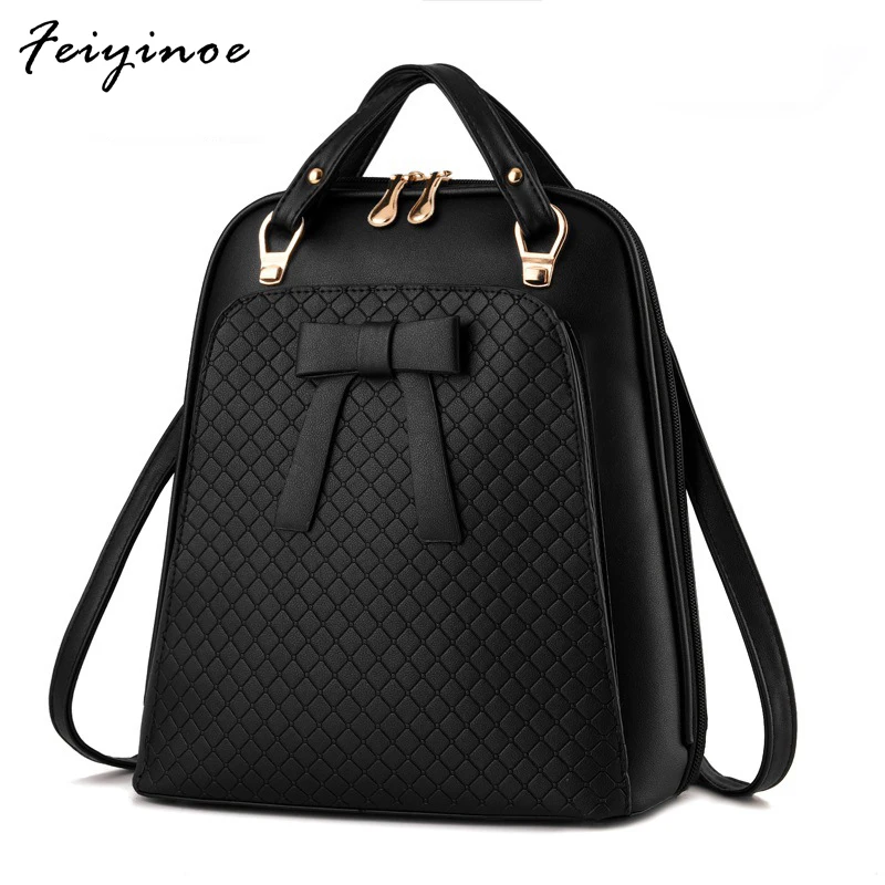 Ladies Backpack Shoulder Bag Women School Backpacks Schoolbag For Teenagers Students PU Leather backpack Ladies Backpack Shoulder Bag Women School Backpacks Schoolbag For Teenagers Students PU Leather backpack