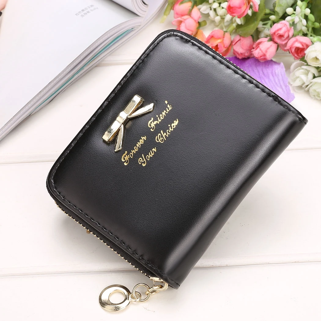2017 High quality Brand Wallet Women Bowknot Small Purse PU Artificial Leather Wallet Female Zipper Coin Purse Wallet overwatch 2017 High quality Brand Wallet Women Bowknot Small Purse PU Artificial Leather Wallet Female Zipper Coin Purse Wallet overwatch