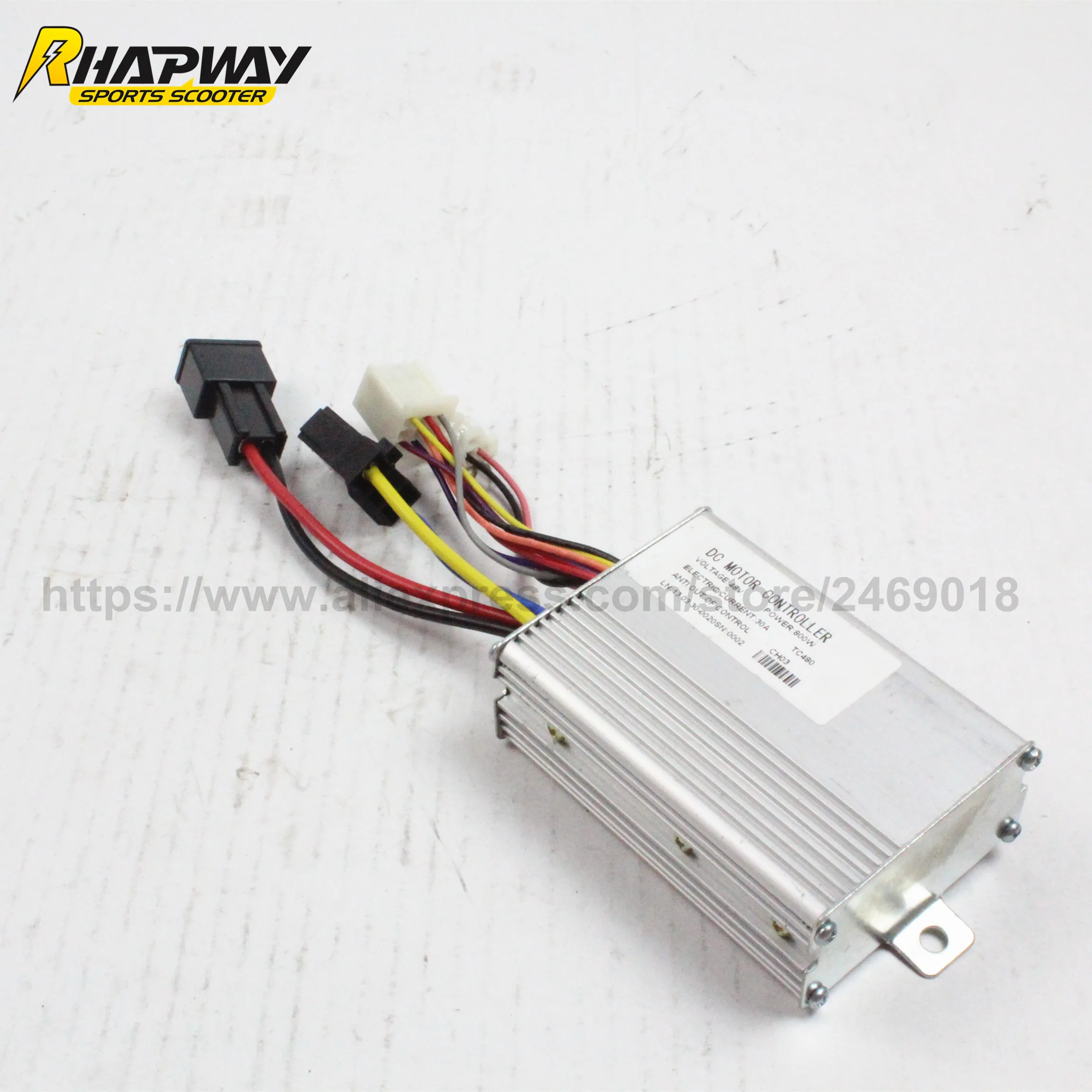 Foldable Electric Scooter Controller 800W 48V 30A Electric DC Motor