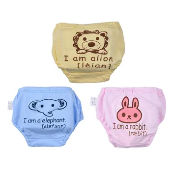 

Newborn Baby Cloth Wrap Shape Diaper Infant Reusable Cotton Nappies Adjustable Washable Underwear kids Training PP Pants