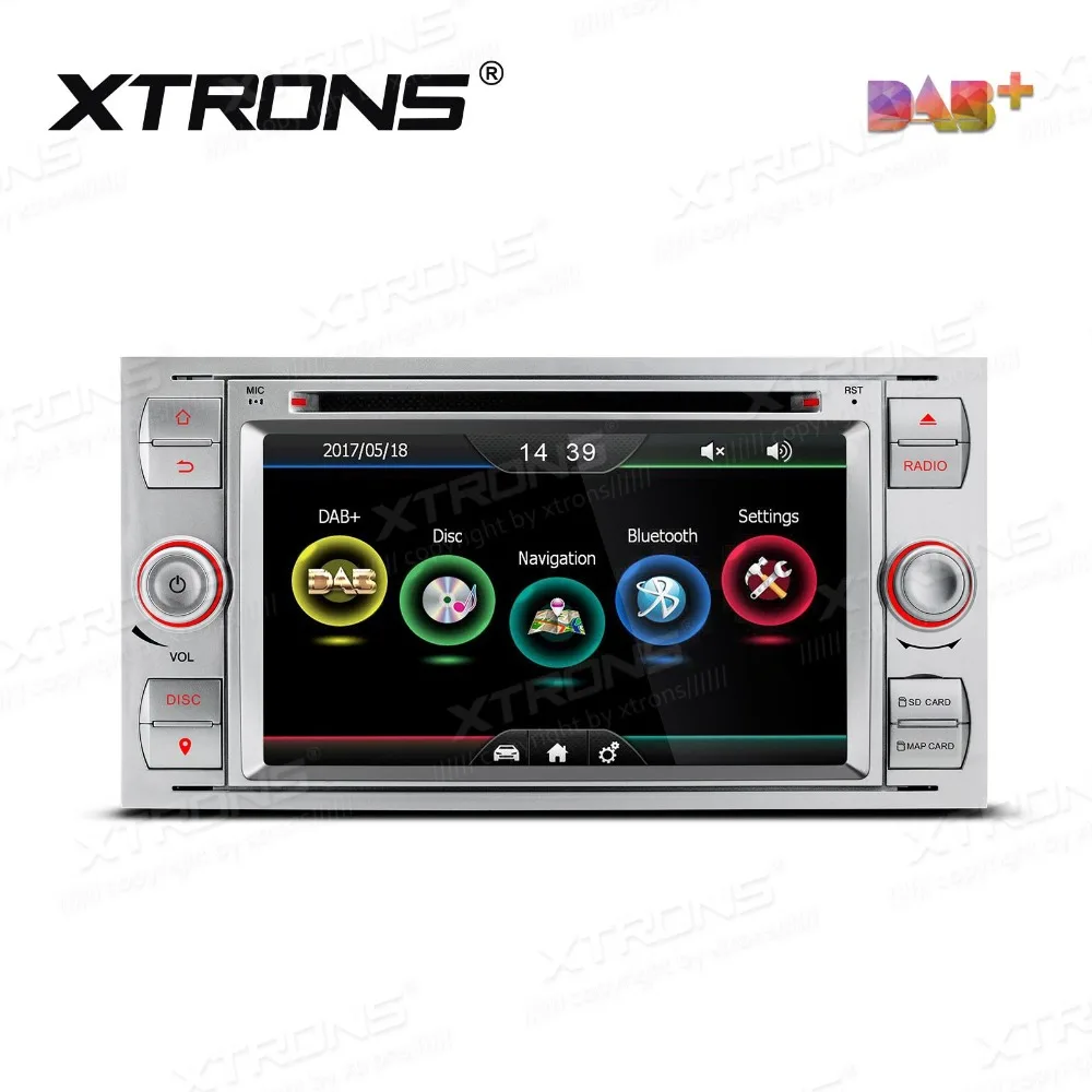 XTRONS 7 дюймов Автомобильный DVD плеер 2 din радио DAB + Canbus GPS навигации для Ford S Max Fusion 2006