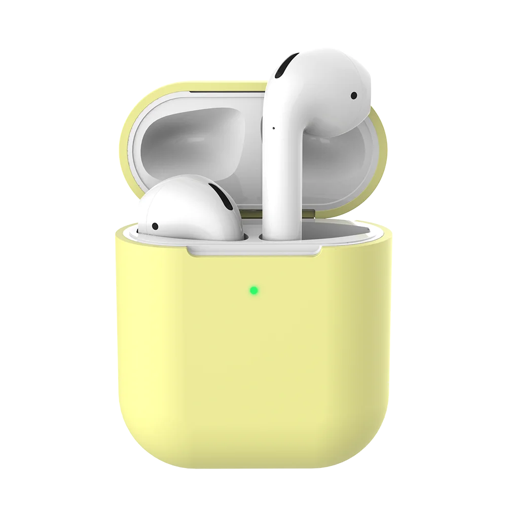 Мягкий силиконовый чехол для Apple Airpods 2 ударопрочный наушник защитный чехол Крышка водостойкая гарнитура аксессуары - Цвет: 05