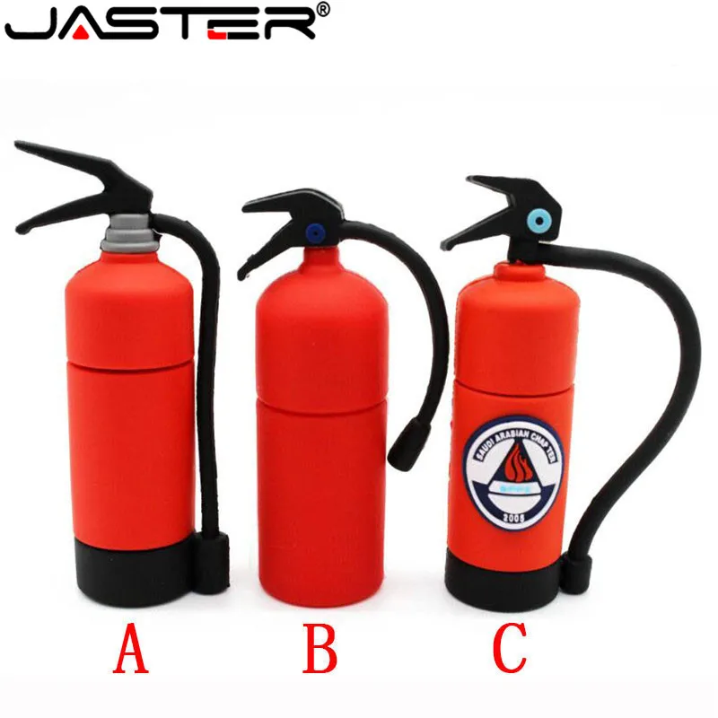 

JASTER The new Fire extinguisher USB flash drive USB 2.0 Pen Drive minions Memory stick pendrive 4GB 8GB 16GB 32GB 64GB gift