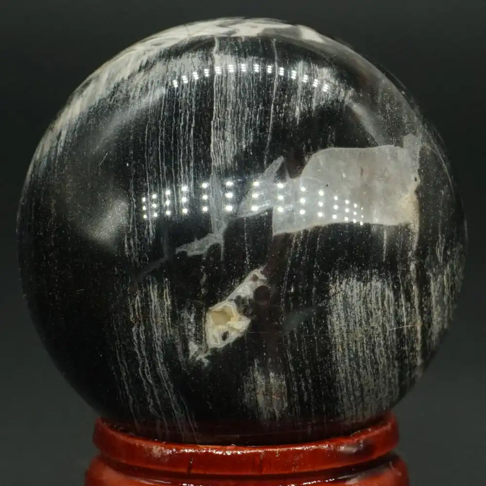 40mm Natural Gemstone Silver Leaf Jasper Sphere Crystal Ball Reiki Healing Globe Home Decor Stones Aliexpress