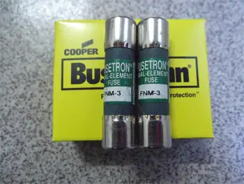 

FNM-3 BUSSMANN Boshi Man United States 10X38 fuse / Fuse 3A 250V Authentic