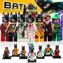 DR. TONG 80 шт./лот, супергерои, Бэтмен, фигурки, капитан горд, Робин, загадки, строительные блоки, Детские кирпичи, игрушки PG8046