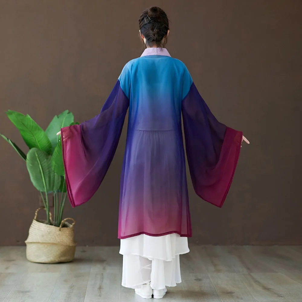 LZJN Chinese Traditional Clothing Ancient Princess Clothing National Hanfu Outfit Stage Dress Folk Dance Costume Women Hanfu (20)