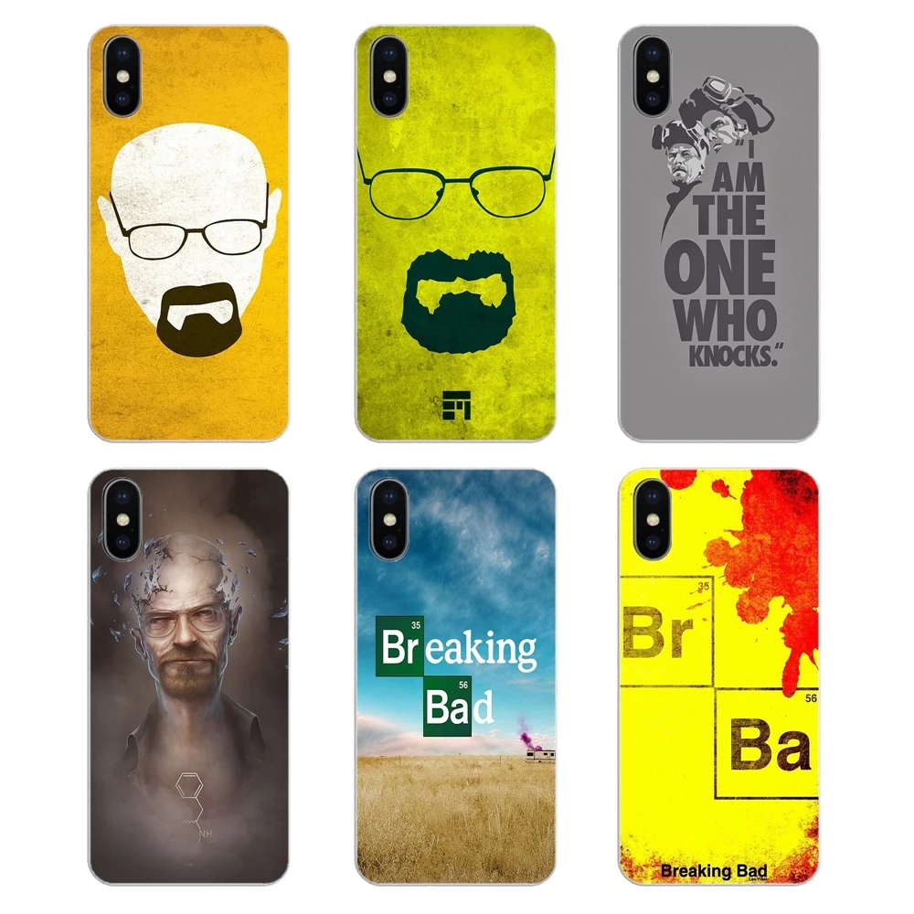 

For iPhone XS Max XR X 4 4S 5 5S 5C SE 6 6S 7 8 Plus Samsung Galaxy J1 J3 J5 J7 A3 A5 Cell Phone Case Breaking Yellow Heisenberg