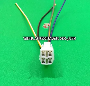 

5pcs/lot 4 Pin/Way Fog Lamp Connector Daytime Light Taillight Plug With Harness Pigtail For Toyota Camry