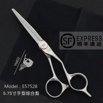 

Hot Shears "ZEBRA" 5.5 Inch High Quality Barber Shop Salon Hairdressing Razor Scissors Professional Haircut Cutting Scissors Z-3