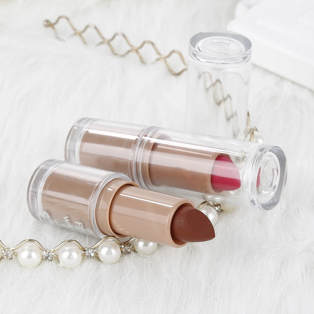 PHOERA 14 Colors Long-lasting Matte Lipstick Set Waterproof Moisturizing Non-Stick Cup Does Not Fade Lip Maquillaje TSLM2