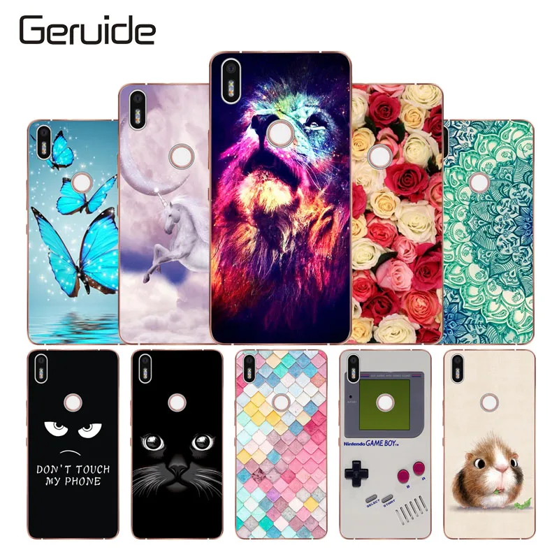 

Geruide Cute Design Phone Case For BQ X5 Plus Soft Silicon For Phone Cases For BQ Aquaris X5 Plus Cover Case For BQ X5Plus 5.0
