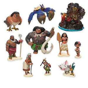 Disney - Statuette Vaiana Moana avec Pua et Hei Hei - Objets à  collectionner Cinéma et Séries