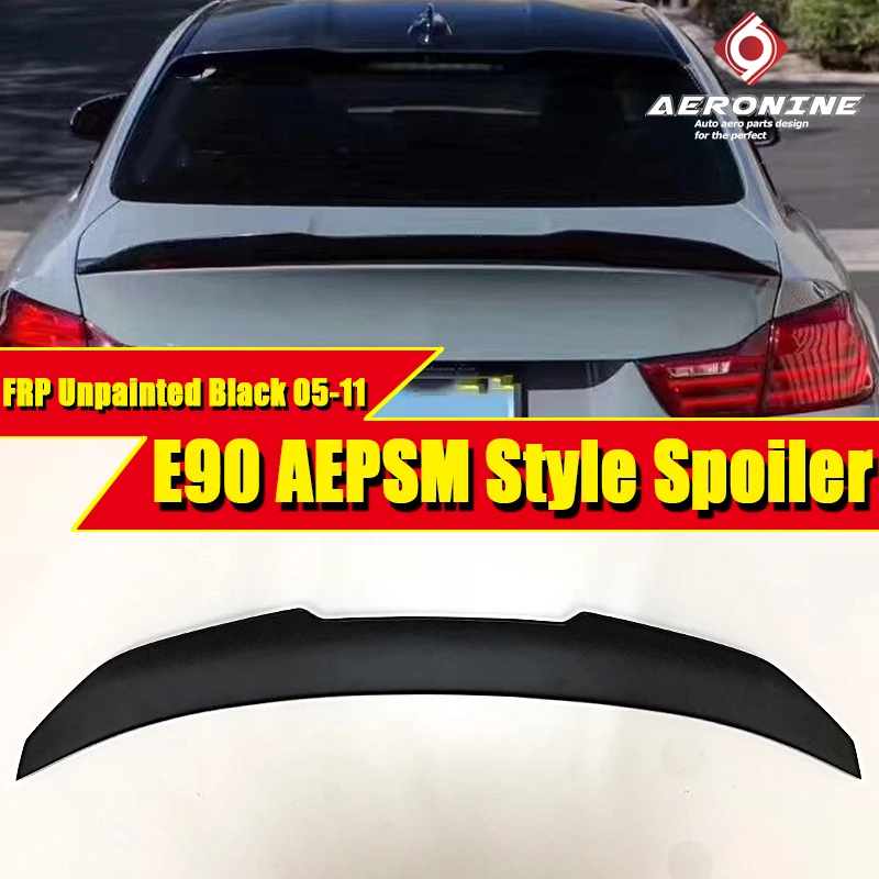 E90 задний спойлер багажник крыло для губ PSM Стиль FRP неокрашенные 3 серии 320i 325i 330i