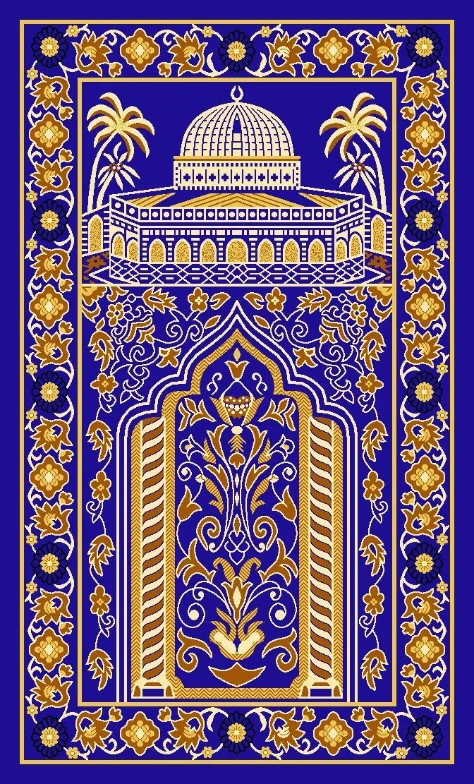 100 Nylon Turkish Prayer Rugs Padded Prayer Rug Islamic Prayer