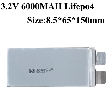 

12pcs 3.2V 6Ah Lifepo4 Battery 3.2v / Lifepo4 Cell 20A High Drain Rechargeable Battery 6000mah for Diy 36v Lifepo4 Battery Pack