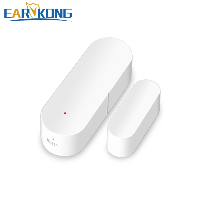 Tuya умный WiFi датчик для двери открытые/Закрытые детекторы Совместимость с Alexa Google Home IFTTT Tuya APP