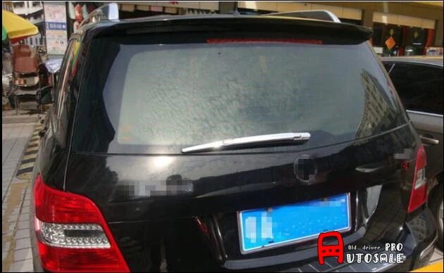 Для Mercedes-Benz GLK-Class X204 2008- Блестящий ABS хромированный задний стеклоочиститель накладка 3 шт