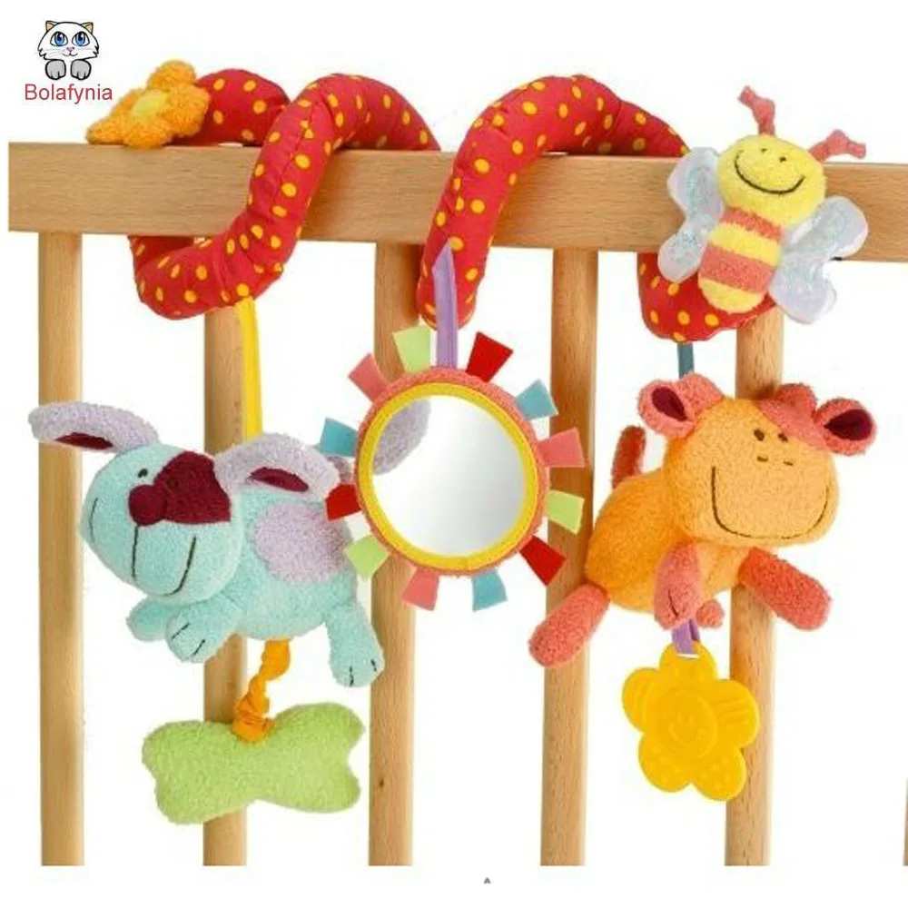 

Multifunctional animal bed around crib bell baby bedside bell rattles bed toys children toys