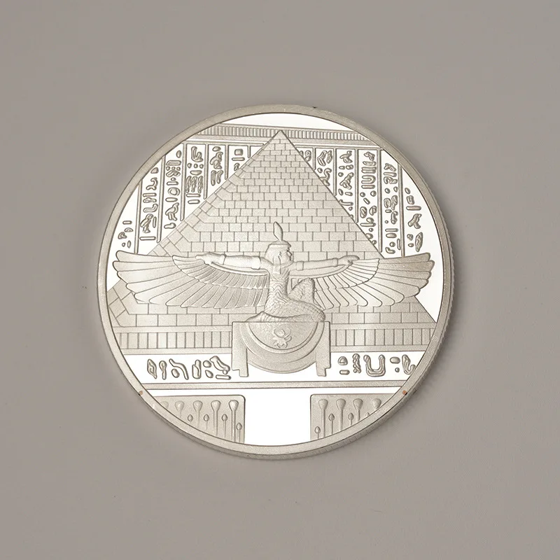 PIKAALAFAN золото/посеребренные монеты Древний Египет Сфинкс Дизайн копия монеты для коллекции подарок памятные Монетка